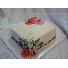 S-69 Свадебный торт "Изысканная простота"