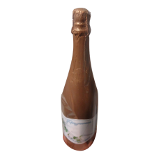 Бутылка шампанского шоколадная 3D